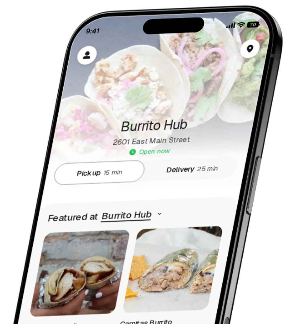Burrito Hub app preview