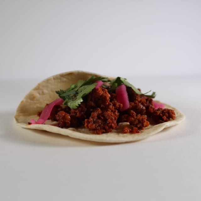 Chorizo Taco Order.