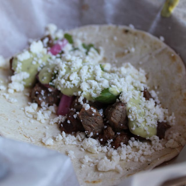 Steak Taco Order.
