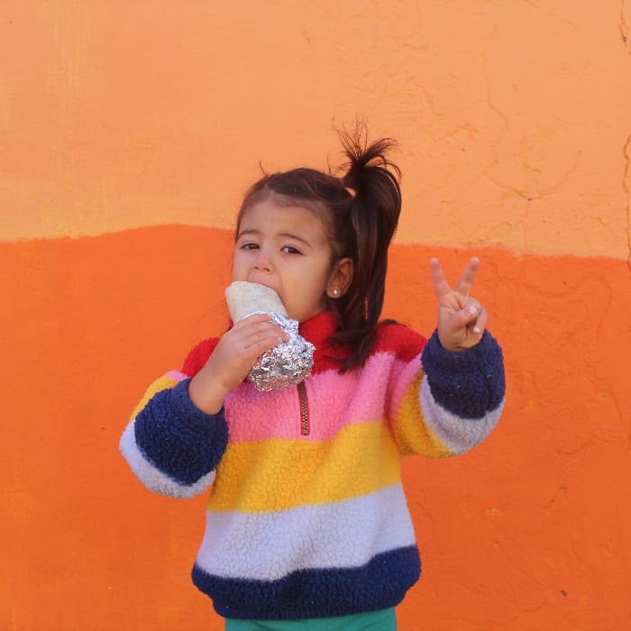 Kids Burrito.