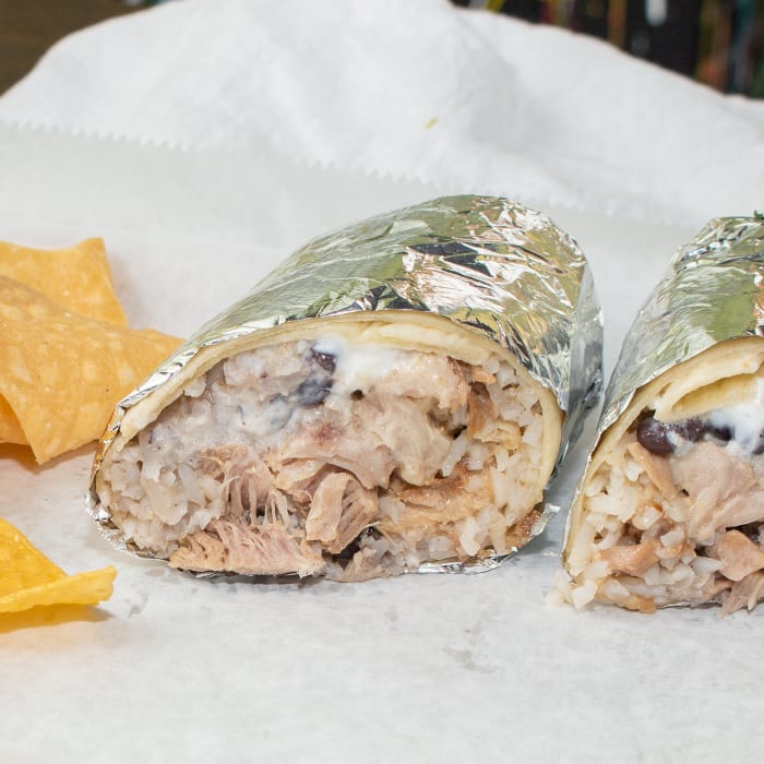 Carnitas Burrito.